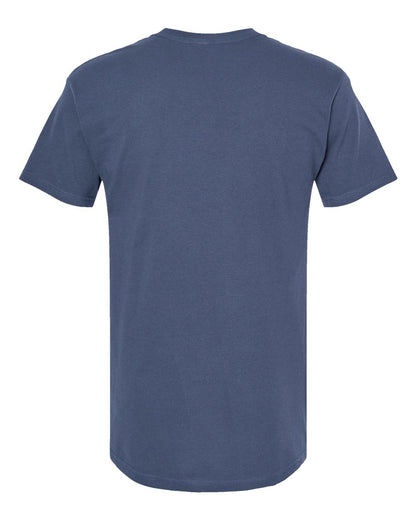 M&O Men's Gold Soft Touch T-Shirt 4800 #color_Indigo Blue