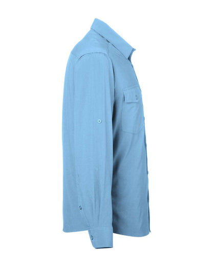 CORE365 Men's Ultra UVP® Marina Shirt CE510L #color_Columbia Blue