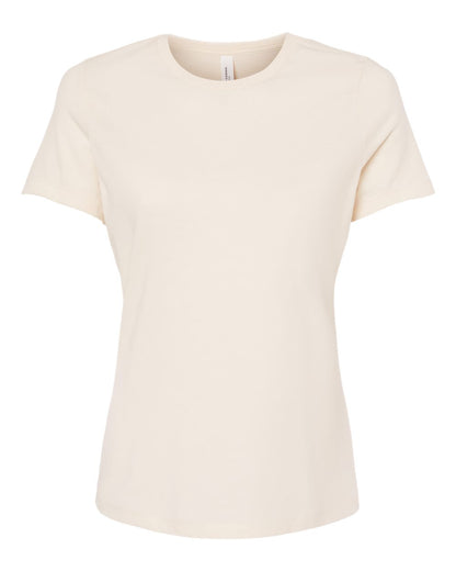 BELLA + CANVAS Women’s Relaxed Fit Heather CVC Tee 6400CVC #color_Heather Natural