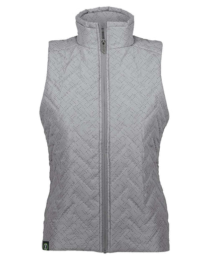 Holloway Women's Repreve® Eco Quilted Vest 229713 #color_Tundra Haze Print