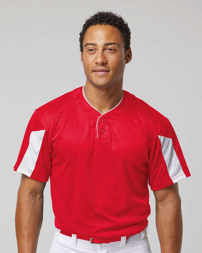 Alleson Athletic Striker Placket 7976 #colormdl_Red/ White