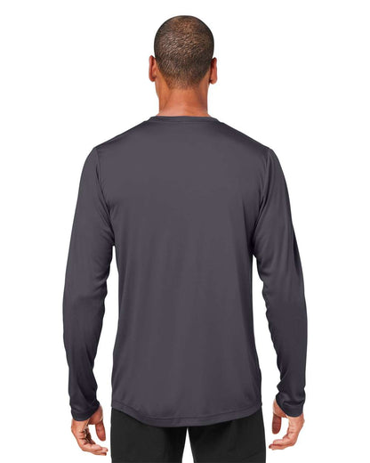CORE365 Unisex Capital Long Sleeve Performance T-Shirt CE10L #colormdl_Carbon