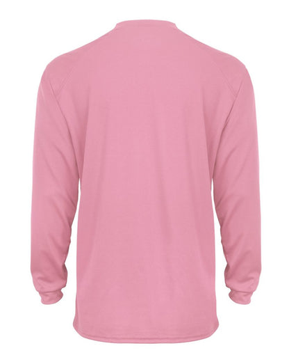 Badger B-Core Long Sleeve T-Shirt 4104 #color_Pink