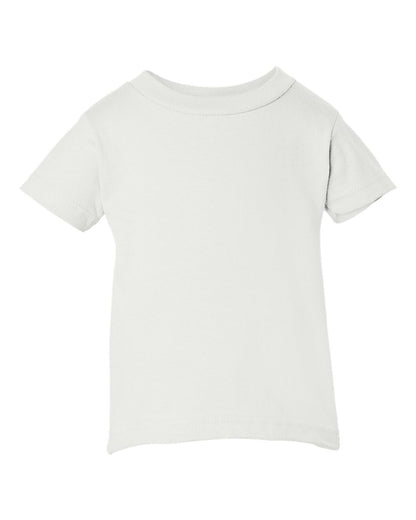 Rabbit Skins Infant Cotton Jersey Tee 3401 #color_White