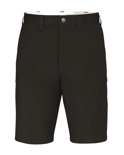 Dickies Men's Odd Sizes 11" Industrial Cotton Cargo Shorts LR33ODD #color_Black