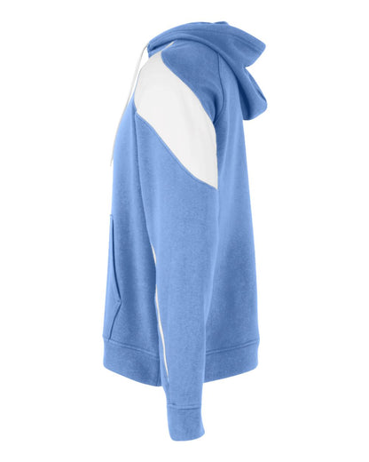 Holloway Unisex Athletic Fleece Prospect Hooded Sweatshirt 229546 #color_University Blue/ White