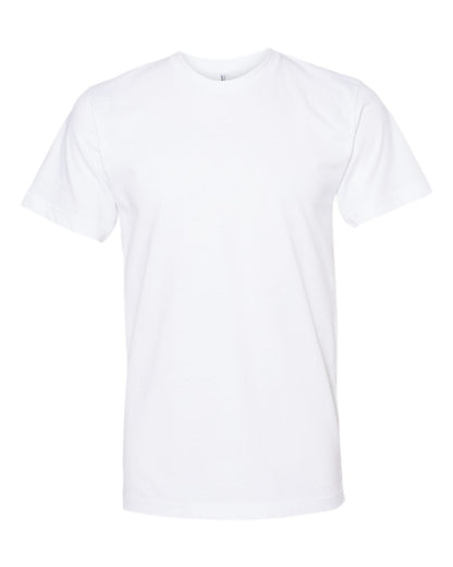 American Apparel Unisex Fine Jersey Tee 2001 #color_White