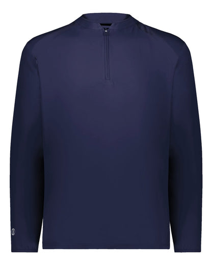 Holloway Men's Clubhouse Quarter-Zip Pullover 229595 #color_Navy/ Navy