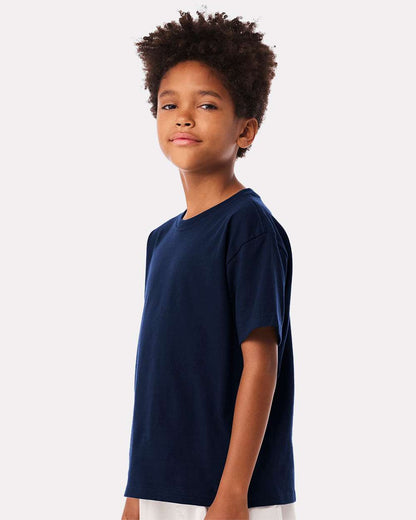 BELLA + CANVAS Youth 6oz. Heavyweight Tee 3010Y #colormdl_Navy
