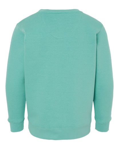 LAT Youth Elevated Fleece Crewneck Sweatshirt 2225 #color_Saltwater