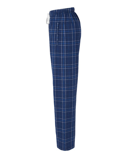 Boxercraft Women's Haley Flannel Pants BW6620 #color_Navy Field Day Plaid