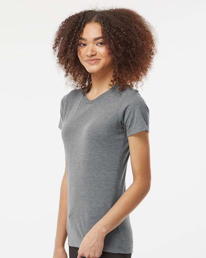 Tultex Women's Premium Cotton Blend T-Shirt 542 #colormdl_Athletic Heather