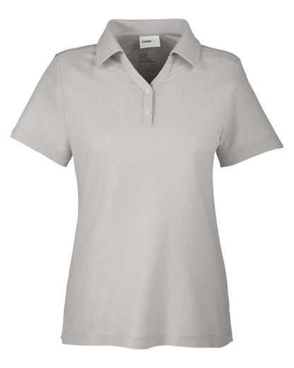 CORE365 Women's Fusion ChromaSoft™ Pique Polo CE112W #color_Platinum