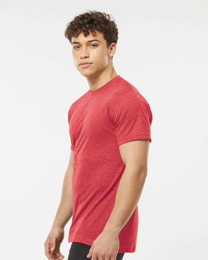 Tultex Poly-Rich T-Shirt 241 #colormdl_Heather Red