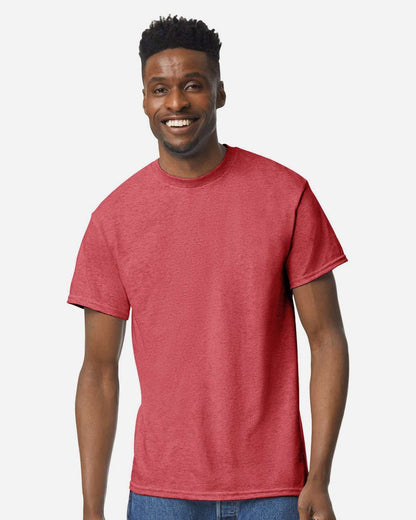 Gildan Unisex DryBlend® T-Shirt 8000 #colormdl_Heather Scarlet Red