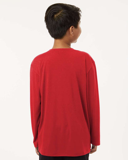AllPro Youth Pro-Lock Performance Long Sleeve T-Shirt 48400Y #colormdl_Red