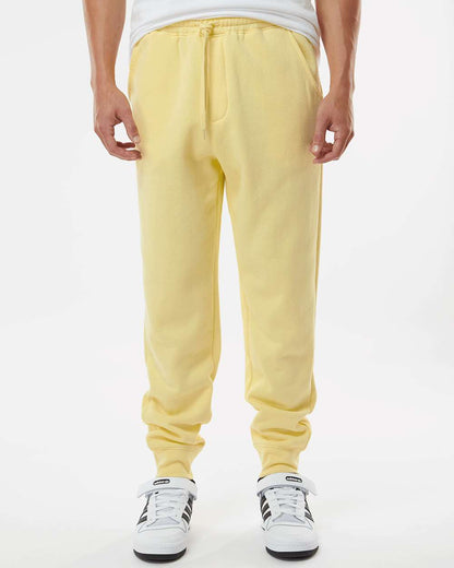 Independent Trading Co. Midweight Fleece Pants IND20PNT #colormdl_Light Yellow