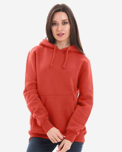 Lane Seven Unisex Heavyweight Pullover Hooded Sweatshirt LS19001 #colormdl_Paprika