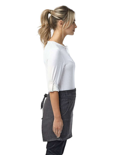 Artisan Collection by Reprime Jeans Stitch Denim Waist Apron RP125 #colormdl_Black Denim