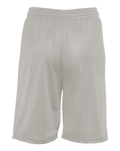 C2 Sport Youth Mesh Shorts 5209 #color_Silver