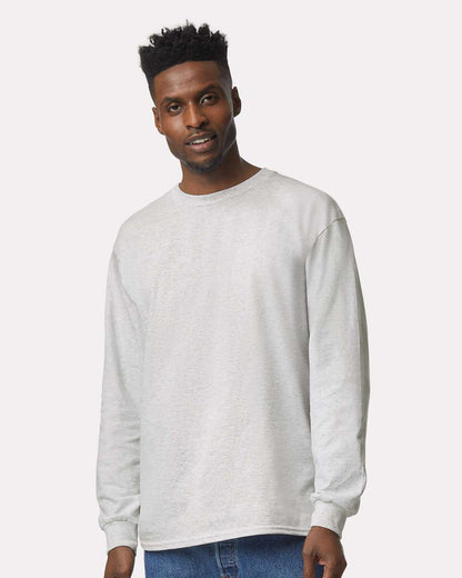 Gildan Unisex Ultra Cotton® Long Sleeve T-Shirt 2400 #colormdl_Ash