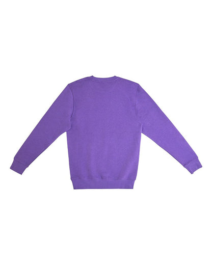Lane Seven Unisex Premium Crewneck Sweatshirt LS14004 #color_Purple