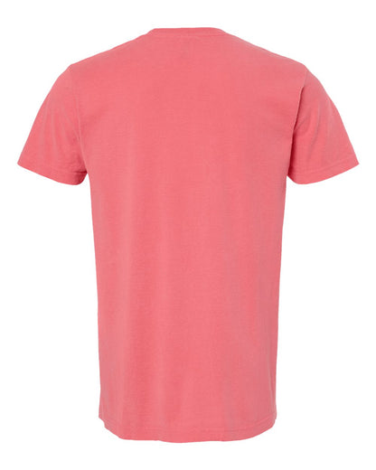 M&O Unisex Vintage Garment-Dyed T-Shirt 6500M #color_Watermelon