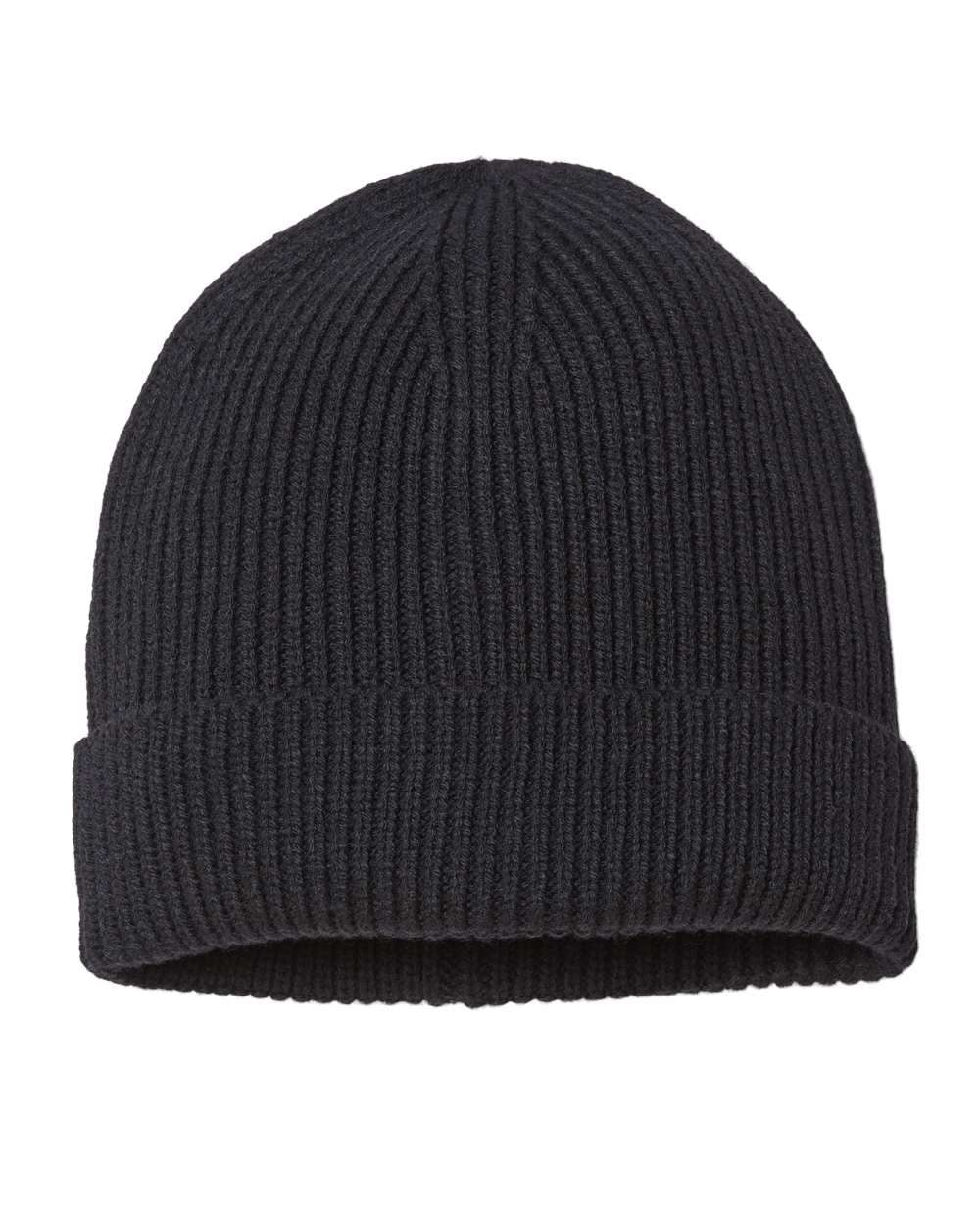 Atlantis Headwear Sustainable Fine Rib Cuffed Beanie ANDY