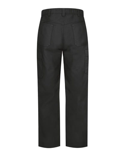 Red Kap Men's Shop Pants PT2A #color_Black - 30I