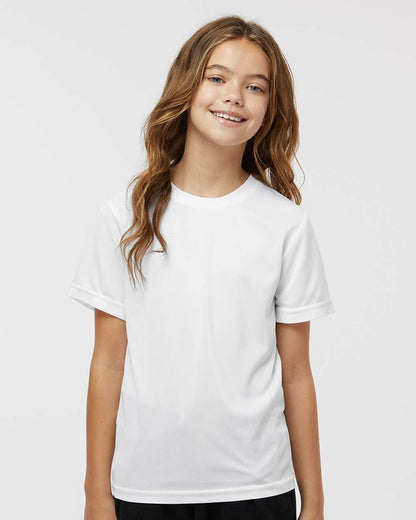 Augusta Sportswear Youth Nexgen Wicking T-Shirt 791 #colormdl_White