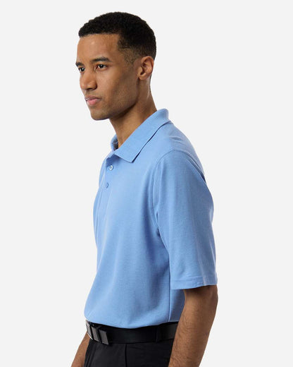 Harriton Men's Maverick CVC Pique Polo M105 #colormdl_Light College Blue