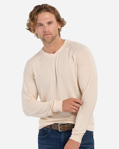 Boxercraft Men's Cuddle Cross-Neck Sweater BM1201 #colormdl_Barley