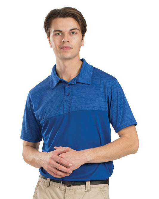 Augusta Sportswear Shadow Tonal Heather Polo 5412