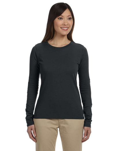 econscious Women's Classic Long Sleeve T-Shirt EC3500 #colormdl_Charcoal