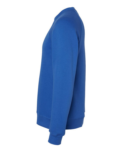 BELLA + CANVAS Sponge Fleece Raglan Crewneck Sweatshirt 3901 #color_True Royal