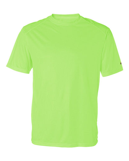 Badger B-Core Sport Shoulders T-Shirt 4120 #color_Lime