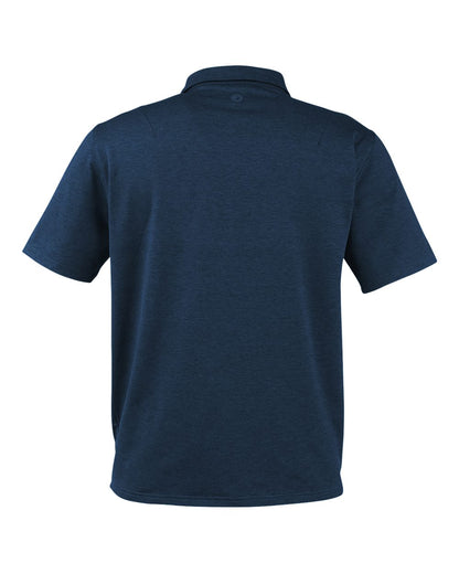 Glyder Men's Fairway Marbled Jersey Polo MDP1799 #color_Navy