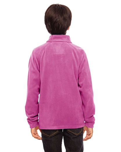 Team 365 Youth Campus Microfleece Jacket TT90Y #colormdl_Sport Charity Pink