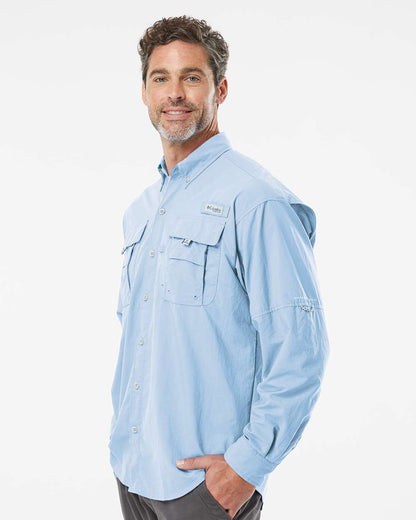 Columbia PFG Bahama™ II Long Sleeve Shirt 212463 #colormdl_Sail