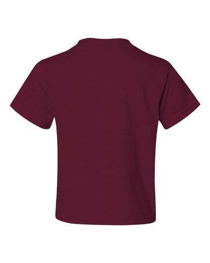 JERZEES Youth Dri-Power® 50/50 T-Shirt 29BR #color_Maroon