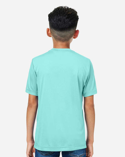 CORE365 Youth Capital Performance T-Shirt CE10Y #colormdl_Sea Glass