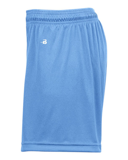 Badger Women's B-Core 5" Inseam Shorts 4116 #color_Columbia Blue 