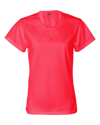 Badger Women’s B-Core T-Shirt 4160 #color_Hot Coral