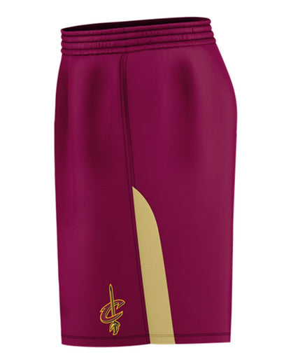 Alleson Athletic Youth NBA Logo'd Game Shorts A205LY #color_Cleveland Cavaliers