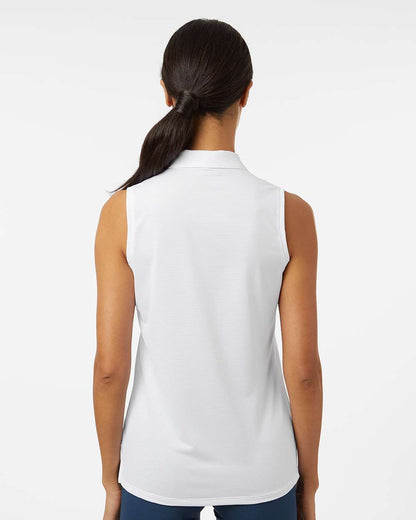 Adidas Women's Ottoman Sleeveless Polo A1005 #colormdl_White