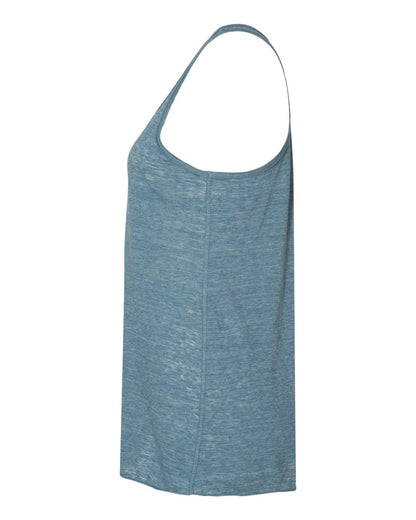 BELLA + CANVAS Women's Flowy Racerback Tank 8800 #color_Denim Slub