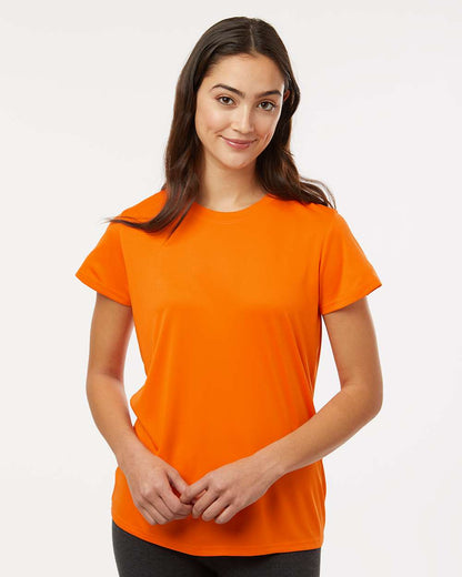 AllPro Women's Pro-Lock Performance T-Shirt 48000L #colormdl_Neon Orange