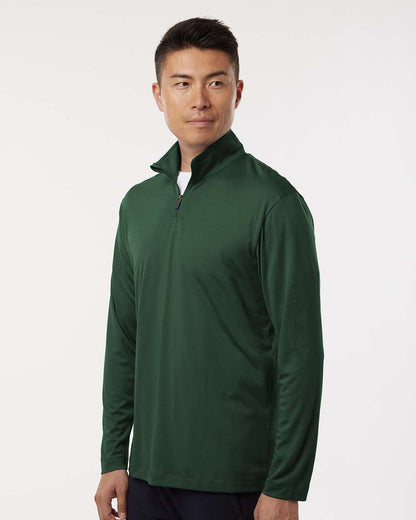 AllPro Men's Pro-Lock Performance Quarter-Zip Pullover 41870 #colormdl_Forest Green