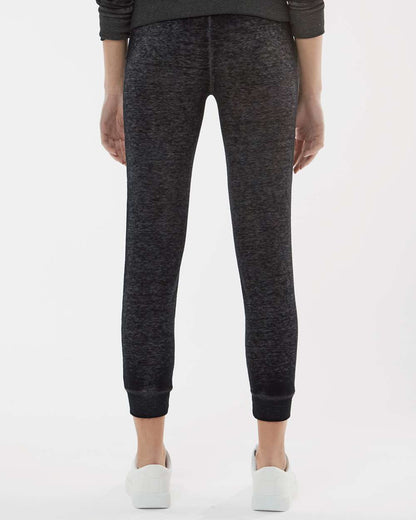 J. America Women’s Vintage Zen Fleece Joggers 8944 #colormdl_Twisted Black