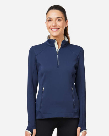 Zero Restriction Women's Sofia Quarter-Zip Pullover L1022L #colormdl_Storm